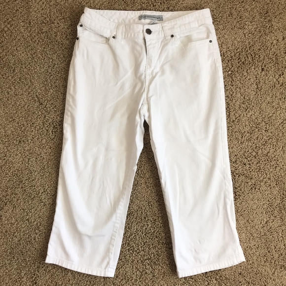 chico's platinum white jeans